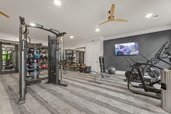 Two cardio and strength training fitness centers